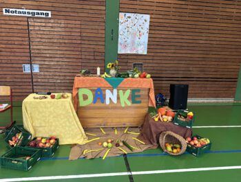 Gemeinsame Erntedankfeier